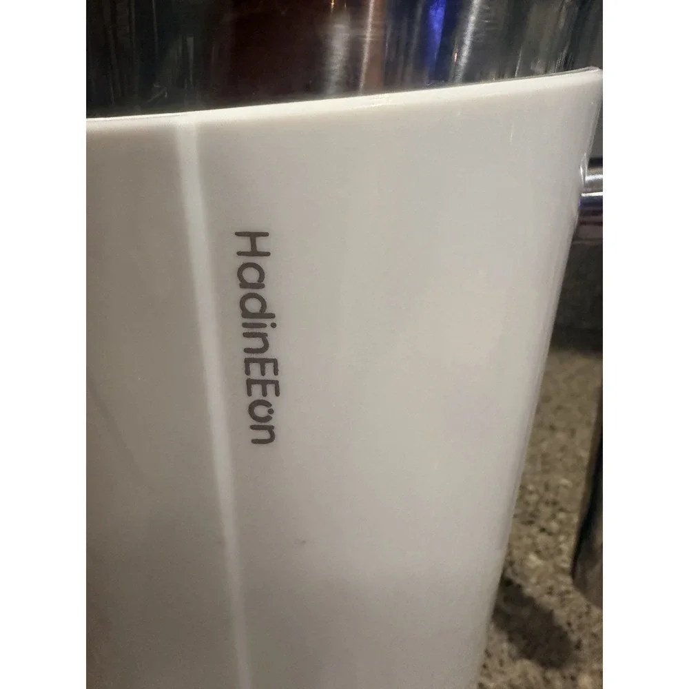 HadinEEon 120V Electric Milk Frother Steamer Stainless Steel For Hot & Cold Milk